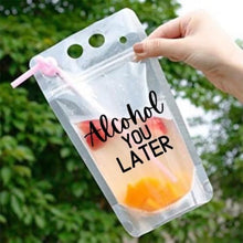 Load image into Gallery viewer, Reusable Drink Pouches
